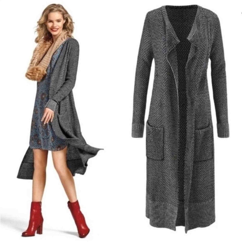 Cabi Lara Open Knit Cardigan Duster Style‎ 3166 Size Small